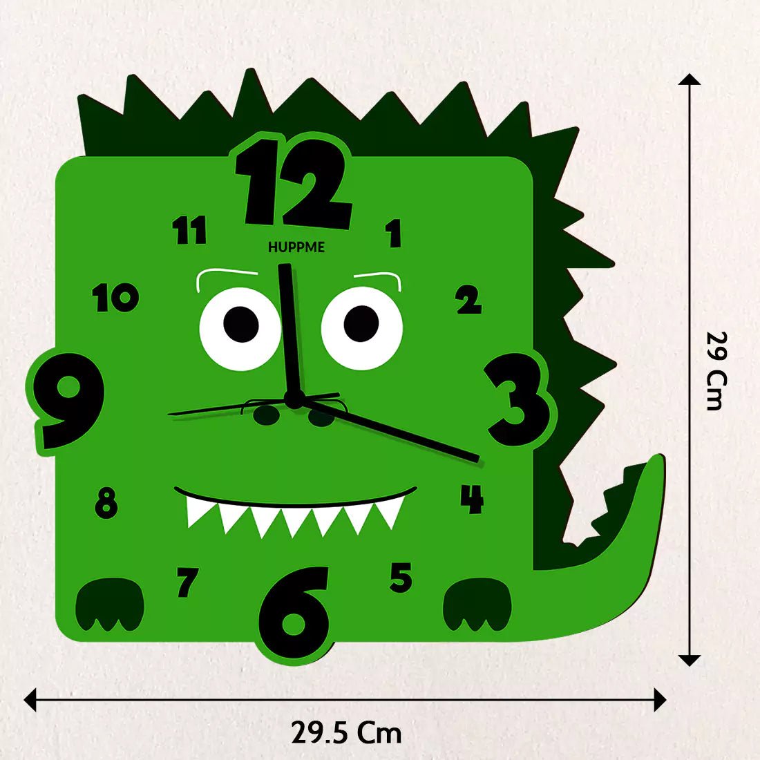 Crocodile Wooden Clock - Happy Jugnu