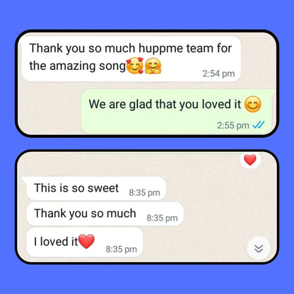 Custom Song Gift - Happy Jugnu