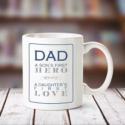 DAD White Mug - Happy Jugnu