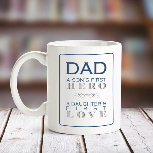 DAD White Mug - Happy Jugnu