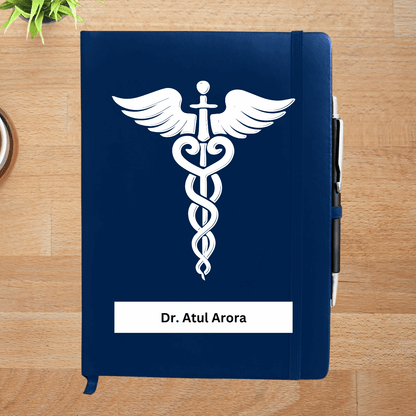 Doctor Caduceus Personalized Diary - Happy Jugnu