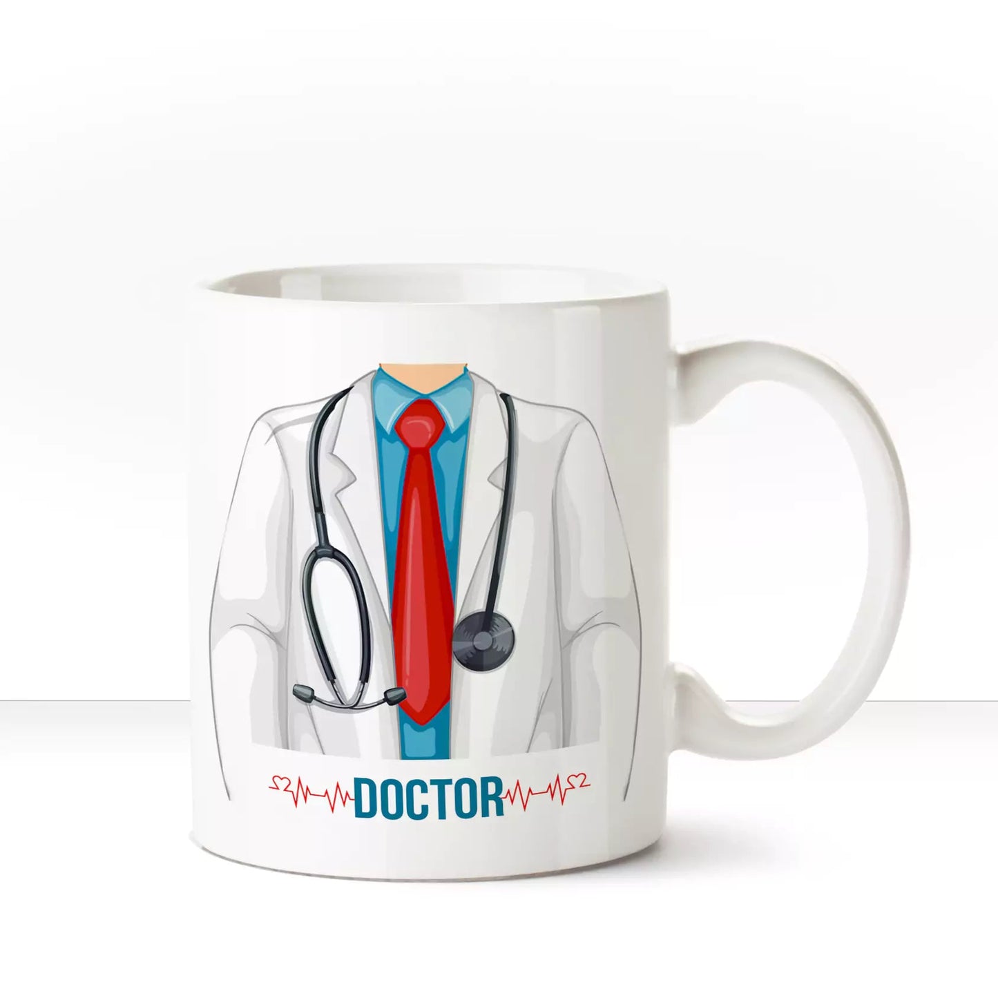 Doctor White Mug - Happy Jugnu