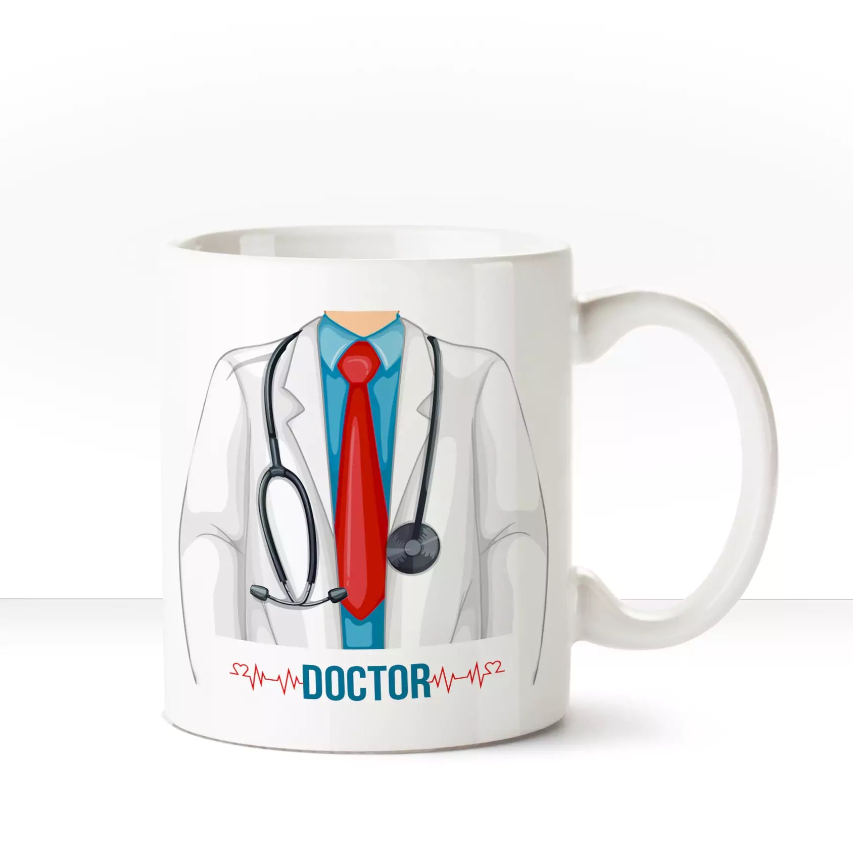 Doctor White Mug - Happy Jugnu