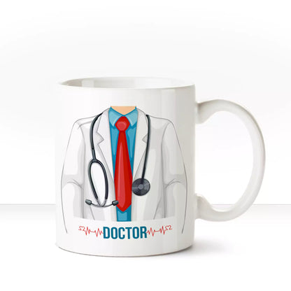 Doctor White Mug - Happy Jugnu