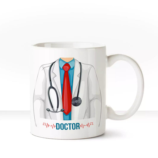Doctor White Mug - Happy Jugnu