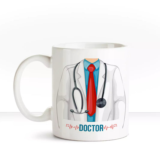Doctor White Mug - Happy Jugnu