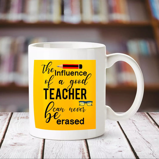 Good Teacher White Mug - Happy Jugnu