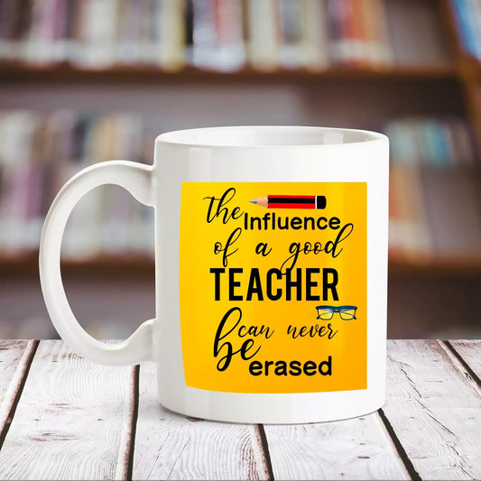 Good Teacher White Mug - Happy Jugnu