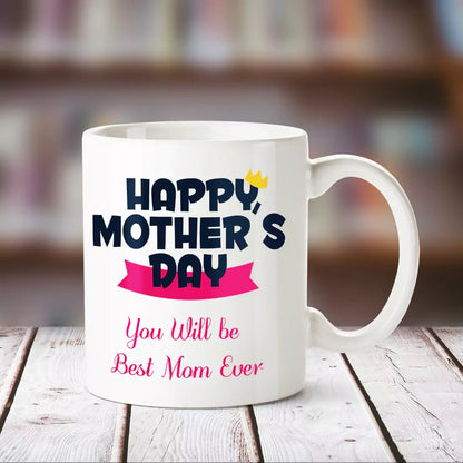Happy Mothers Day Coming Soon Pregnancy White Mug - Happy Jugnu