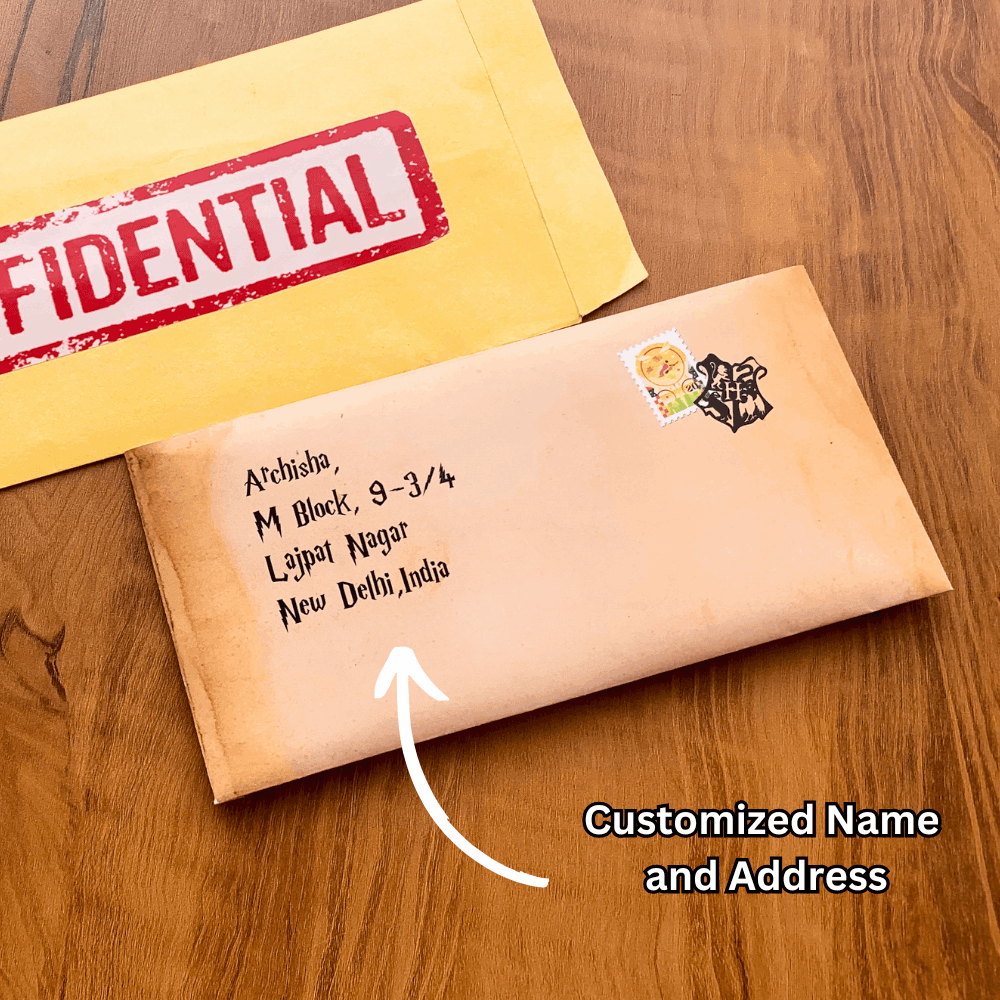 Hogwarts Acceptance Welcome kit - Happy Jugnu