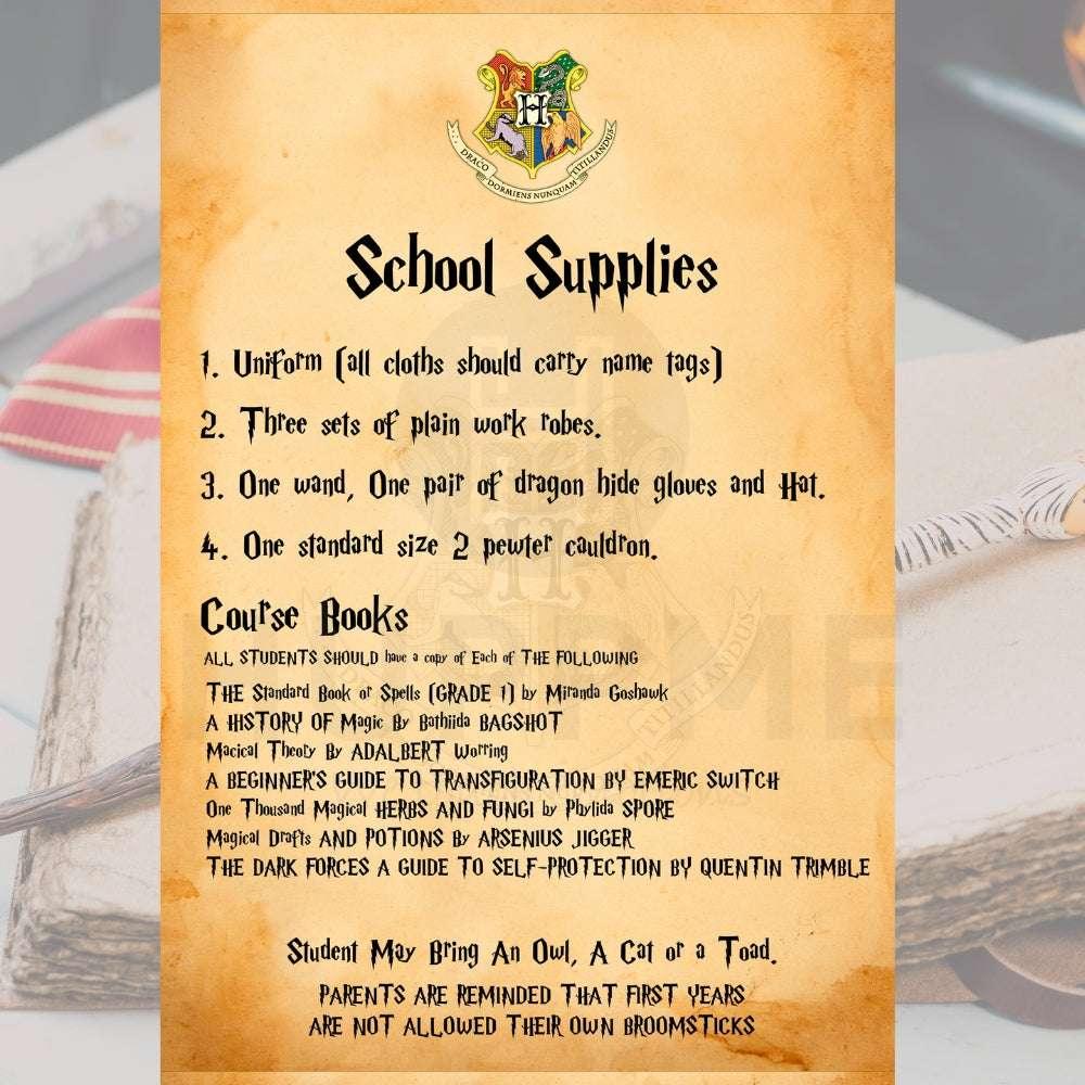 Hogwarts Acceptance Welcome kit - Happy Jugnu