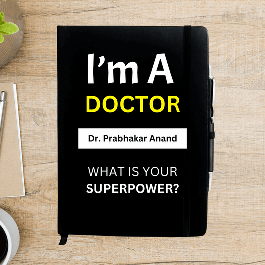 I am a doctor What is your Superpower Personalized Diary - Happy Jugnu