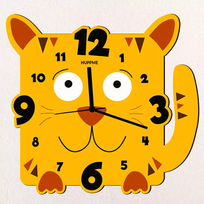 Lion Wooden Clock - Happy Jugnu