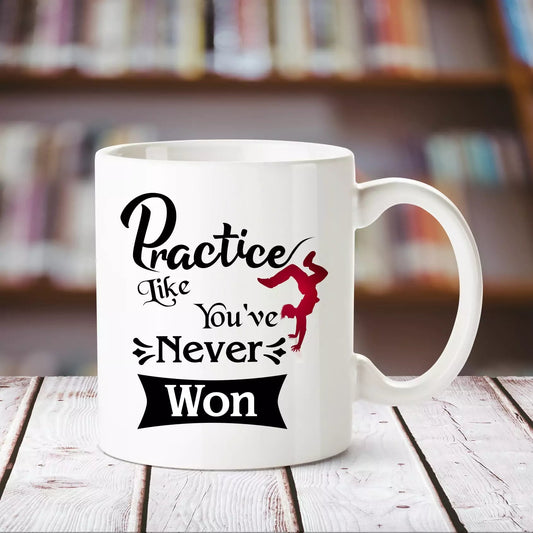Lost or won White Mug - Happy Jugnu