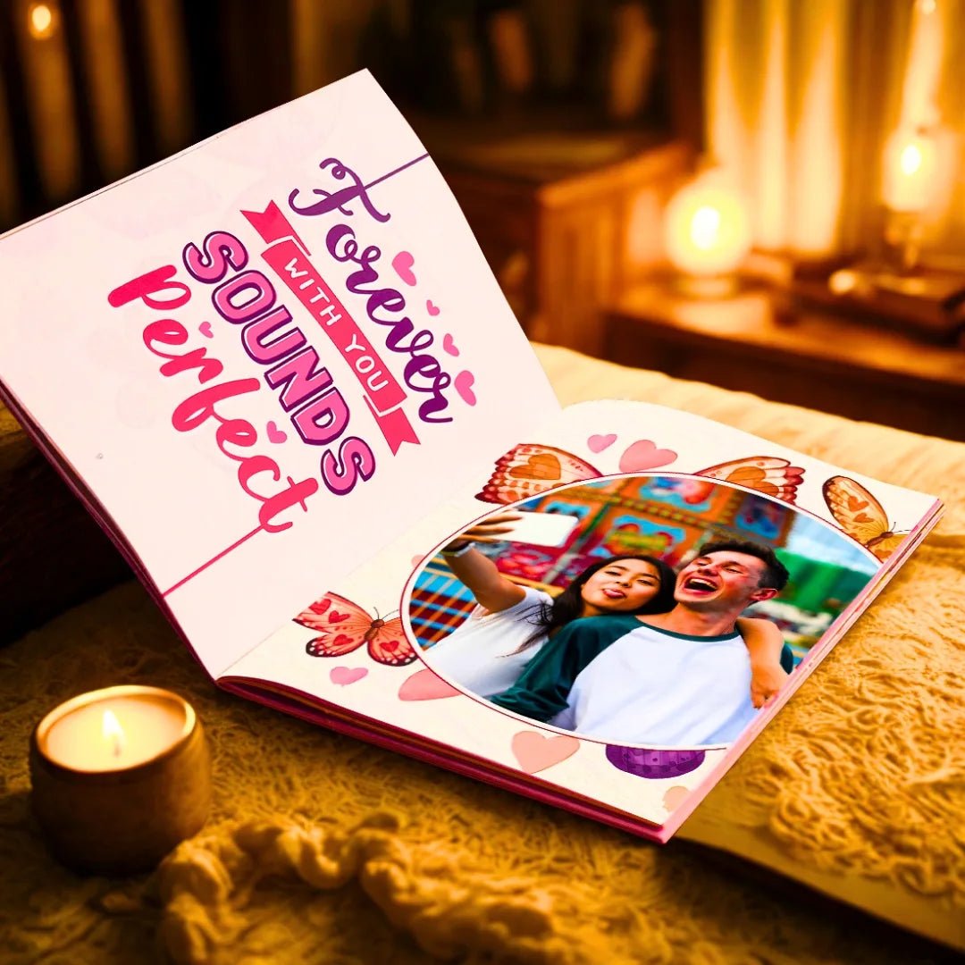 Love book | Personalized Romantic Photo Book - Happy Jugnu