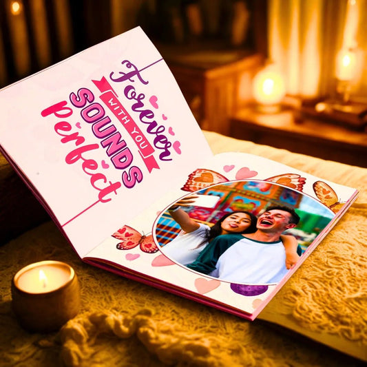 Love book | Personalized Romantic Photo Book - Happy Jugnu