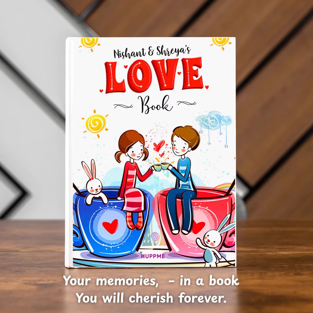 Love book | Personalized Romantic Photo Book - Happy Jugnu