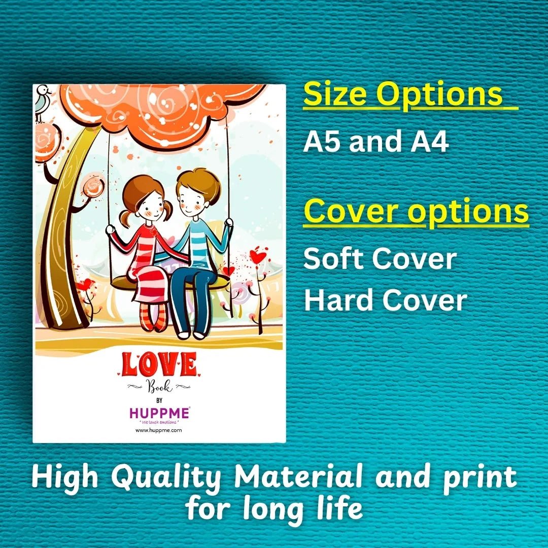 Love book | Personalized Romantic Photo Book - Happy Jugnu