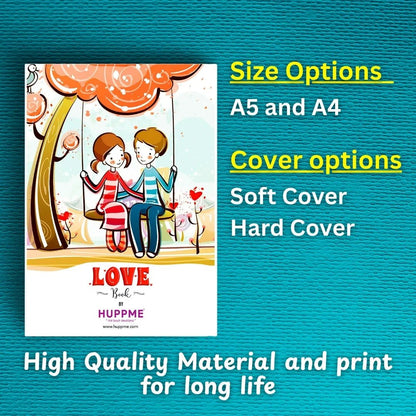 Love book | Personalized Romantic Photo Book - Happy Jugnu