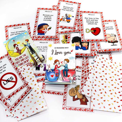 Love deck | 52 reasons why I love you cards - Happy Jugnu