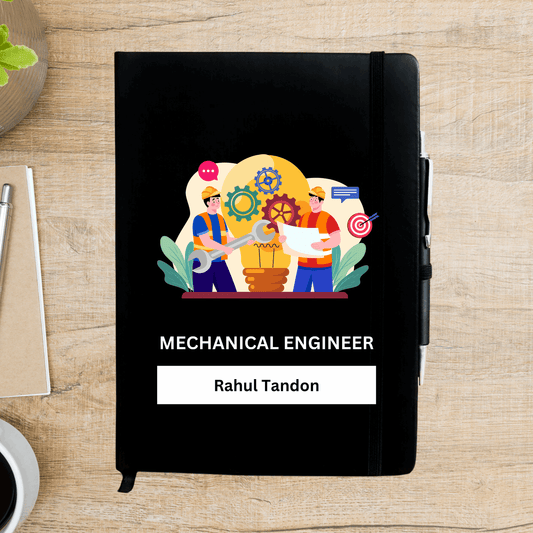 Mechanical Engineer Personalized Diary - Happy Jugnu