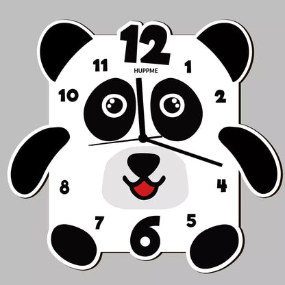 Panda Wooden Clock - Happy Jugnu