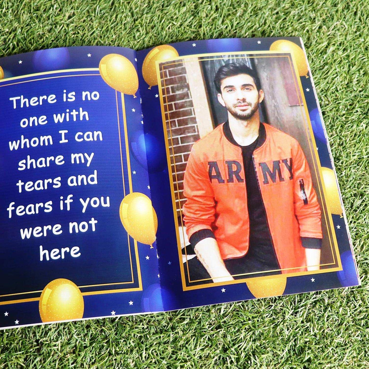 Personalized Birthday Photo Book - Happy Jugnu