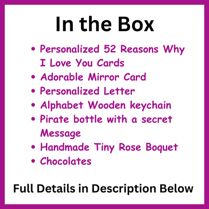 Personalized Love Hamper for her - Happy Jugnu