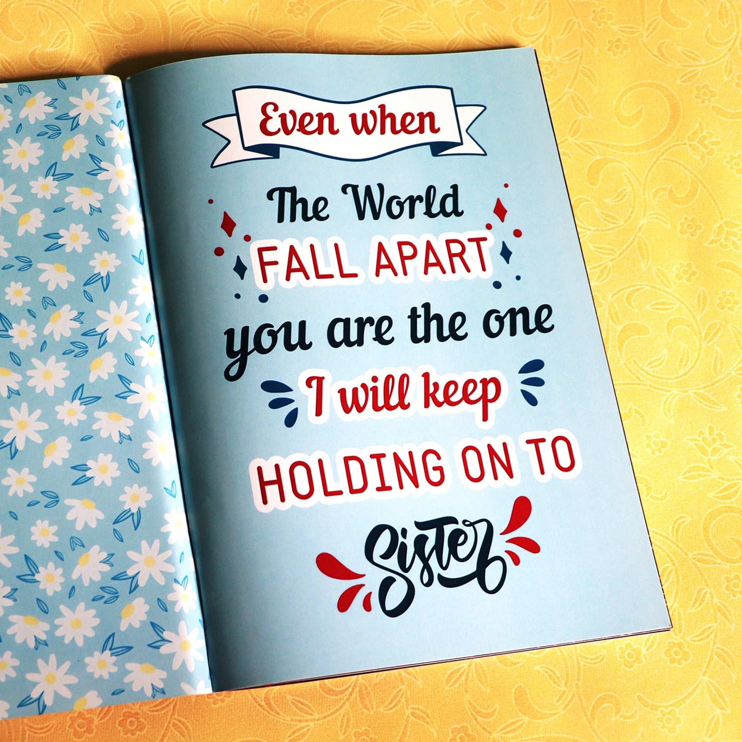 Personalized Memories Photo Book For Sister - Happy Jugnu