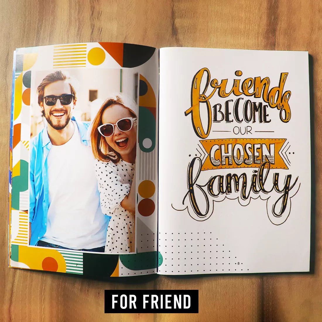 Personalized Our Friendship Memories Book - Happy Jugnu