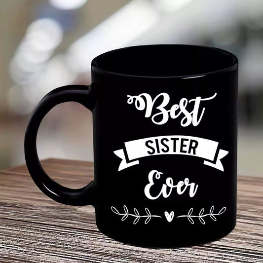 Best Sister Black mug