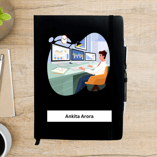 Stock Trading Personalized Diary - Happy Jugnu