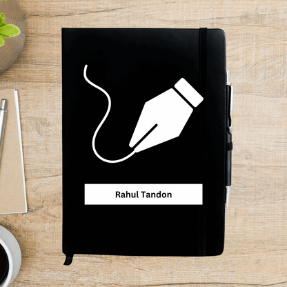 Writer Pen Personalized Diary - Happy Jugnu